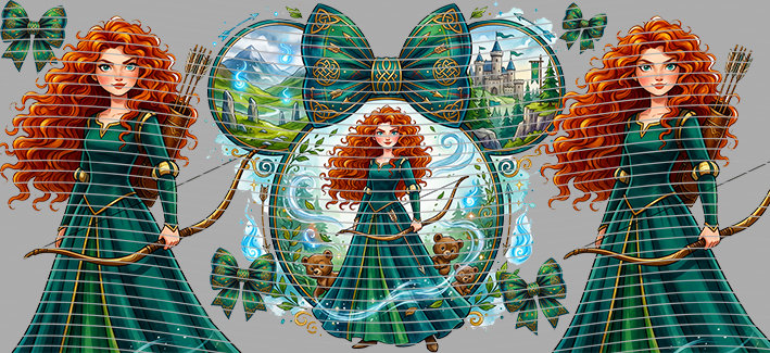 16oz Disney style-D-2251